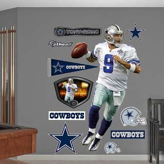 Dallas Cowboys Posters Fathead Dallas Cowboys Tony Romo Wall Graphic