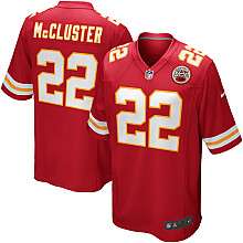 Mens Nike Kansas City Chiefs Dexter McCluster Game Team Color Jersey 