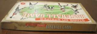 Vintage Stars On Stripes 1953 Baseball Board Game  
