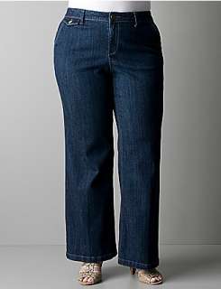   product,entityNameWide leg trouser jean by DKNY JEANS