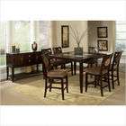 Steve Silver Furniture Montblanc Counter Height Dining Table Set in 