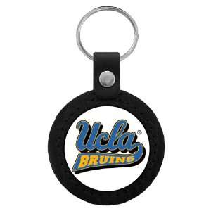  UCLA Classic Logo Leather Key Tag Automotive