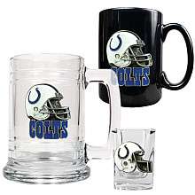 Great American Products Indianapolis Colts Tankard/Mug/Shot Glass Set 