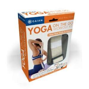  Gaiam Yoga on the Go Travel Workout Kit