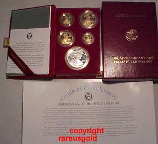 In original box with the certificate of authenticity and (2)gold foil 