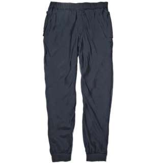   Trousers  Casual trousers  Relaxed Fit Silk Trousers