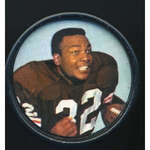  Jim Brown Cleveland Browns 1962 Salada Tea Coin Rare   NFL 