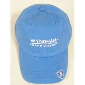 Wyndham Championship Golf Hat (Blue, Bill logo) ADG Cap NEW  
