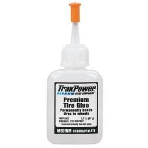  TrakPower Premium Tire Glue Medium .6 oz, TKPR3002 Toys 