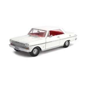  1963 Chevy Nova 1/18 White Toys & Games