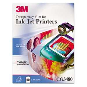  3M Transparency Film for Inkjet Printers MMMCG3480 