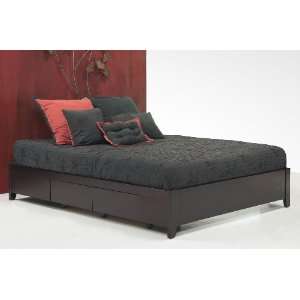  Modus Furniture SP23D4 Simple Full Platform Storage Bed 