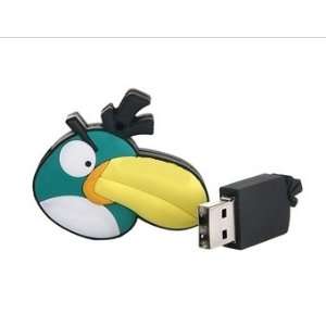 Angrybird 8gb USB Flash Drive (Disk)   Angry Bird Green