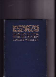     PRINCIPLES of HOME DECORATION  VINTAGE INTERIOR DESIGN HC  