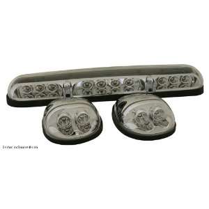   Chevy Silverado LED Replacement Cab Roof Lamps   Smoke Automotive