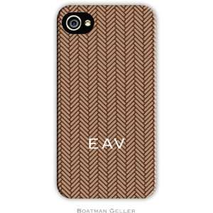    Hard Phone Cases   Herringbone Brown Cell Phones & Accessories