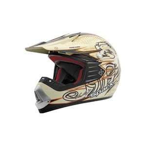  SparX   D 07 Firestorm Sand Graphic Special Edition Helmet 