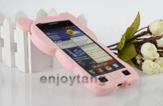 Rilakkuma Bear 3D TPU soft silicone case cover for Samsung Galaxy S2 