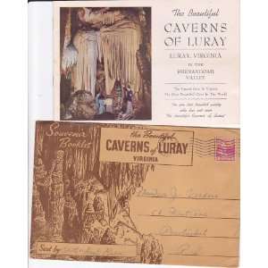   1950 The Beautiful Caverns of Luray Souvenir Booklet 