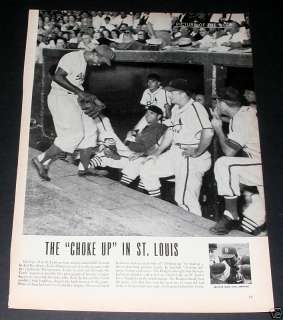 1949 OLD MAGAZINE ARTICLE, JACKIE ROBINSON, EXC  