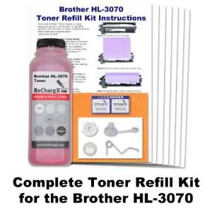  Brother HL 3070 Magenta Toner Refill Kit