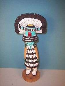 Hopi Carved Shalako Kachina Doll by Shirley Honie, NEW  