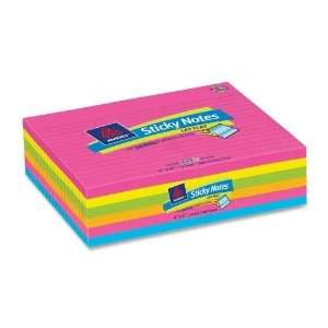  22658 Lay Flat Sticky Note   Removable, Residue free, Self 