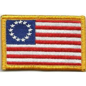  Tactical Betsy Ross Flag Patch   Red White & Blue 