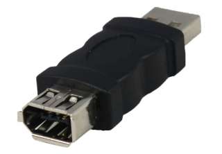 Firewire IEEE 1394 6 Pin F to USB M Adaptor Convertor  