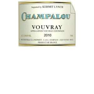  2010 Champalou Vouvray 750ml Grocery & Gourmet Food