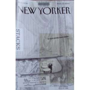  The New Yorker Magazine March 21 2005 