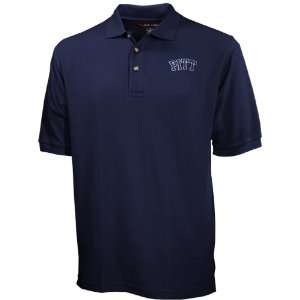   Pittsburgh Panthers Navy Blue Pique Polo