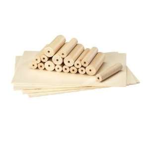  Extra Lathe Dowels and Wood Set, Set of 12 Toys & Games