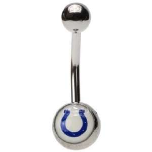  NFL Indianapolis Colts Football Belly Button Ring