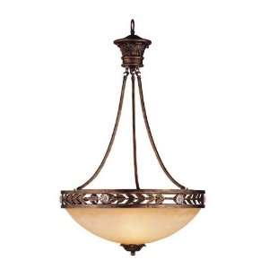 Jeremiah Lighting Alexandria Collection Cracked Tuscan Clay Finish 3 