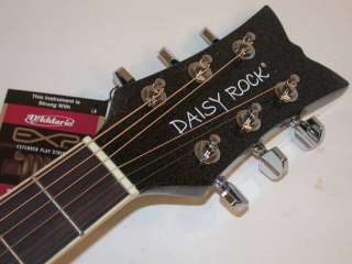 DAISY ROCK Wildwood Acoustic Rainbow Sparkle Guitar  