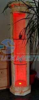 Stuck Säule Säulen Vitrine+Beleuchtung+Glasplatten VS1  