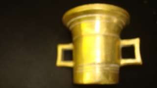   bonus miniature brass mortar and pestle set. Please see photos for