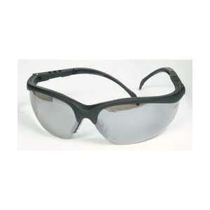 Condor 1FYZ5 Safety Eyewear, Black, Mirror Lens  