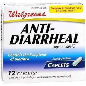   Anti Diarrheal Capsules, 12 ea Health 