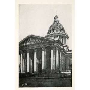  1926 Print Pantheon Paris Architecture Mausoleum 