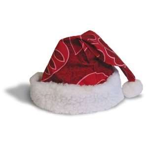 Hawaiian Tropical Santa Claus Hat   Adult Size 