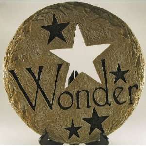  Stone Garden Wonder Star Stepping Stone Inspirational NEW 