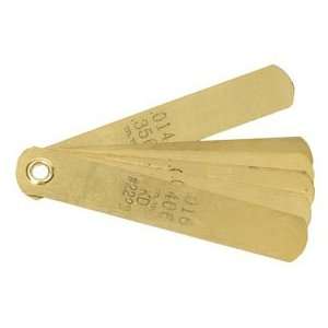   TOOLS 2223 0.006 0.016 6 Blades Non Magnetic Feeler Gage Automotive