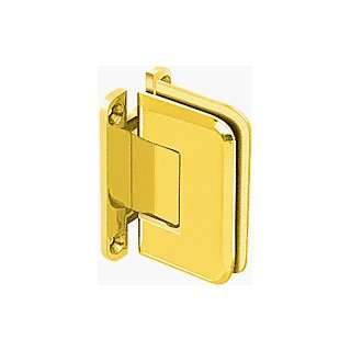   Gold Plated Wall Mount Full Back Plate Standard Hinge with 5º Offset