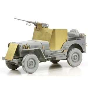  1/35 1/4 Ton Armored 4x4 Truck w/.50 Cal Gun, NT Toys 