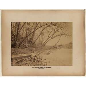 Bull Run Bridge,Occoquan River,c1861,fishing 