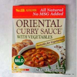     All Natural Oriental Curry Sauce with Vegetables   Mild (7.76 Oz