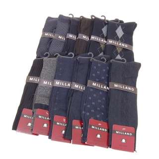 12 Pairs Mens Dress Socks 10 13 High Quality Cotton Material 3 
