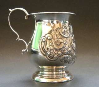 Thomas Latham & Ernest Morton Antique English Sterling Silver Embossed 
